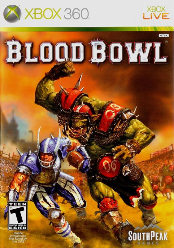 Blood Bowl box art for Xbox 360